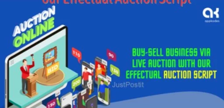 Buy-Sell Business via Live Auction with our Effectual Auction Script