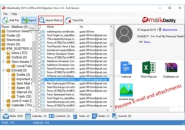 MailsDaddy OST to Office 365 Migration