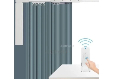 Motorized curtain systems