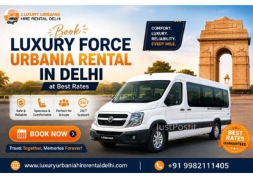 Book Luxury Force Urbania Rental in Delhi