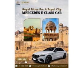 Book Mercedes E Class Rental Jaipur
