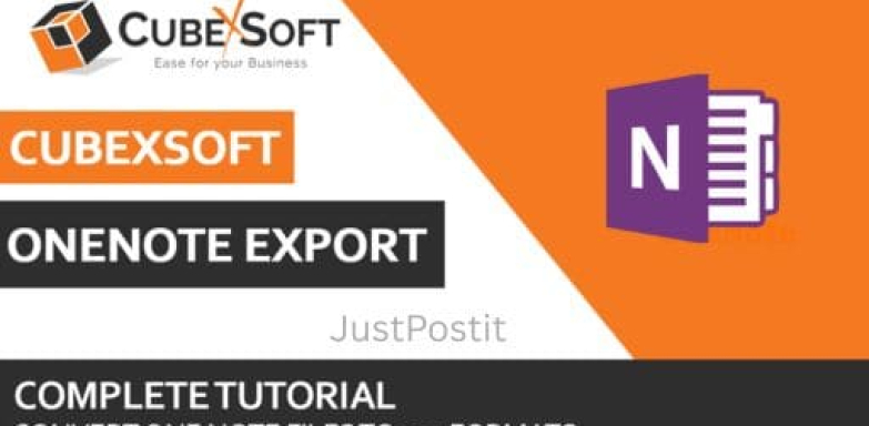 CubexSoft OneNote Converter