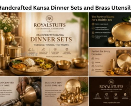 Handcrafted Kansa Dinner Sets and Brass Utensils