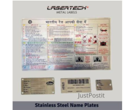 Lasertech Metal labels