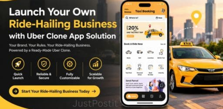 Launch Your Own Uber Clone Taxi Booking App
