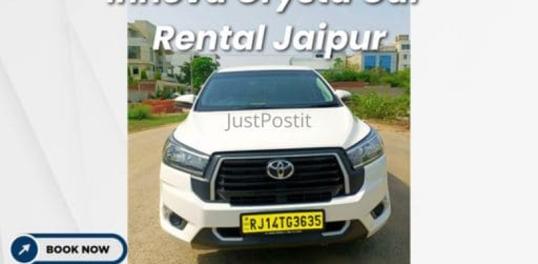 Luxury Innova Crysta On Rent Jaipur