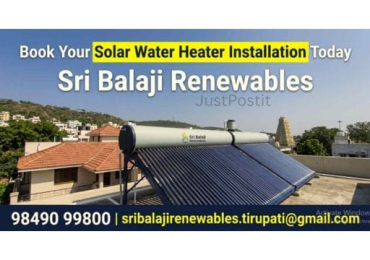 Solar Water Heating Systems for Commercial Properties in Tirupati