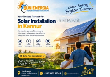 Sun Energia – Solar Installation Kannur, Kerala